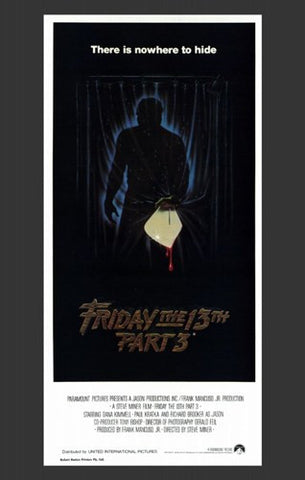 Friday the 13th PMovie3 Movie Poster Print