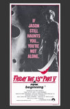 Friday the 13Th PMovie5 New Beginning Movie Poster Print