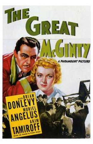 Great Mcginty Movie Poster Print