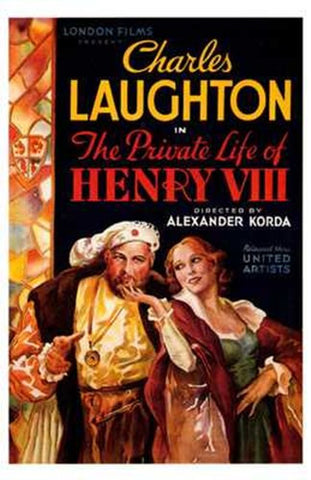 Private Life of Henry VIII Movie Poster Print