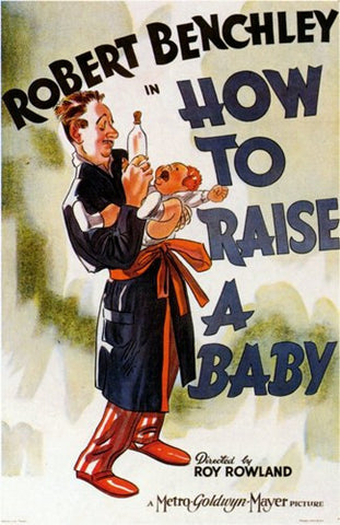How to Raise a Baby Movie Poster Print
