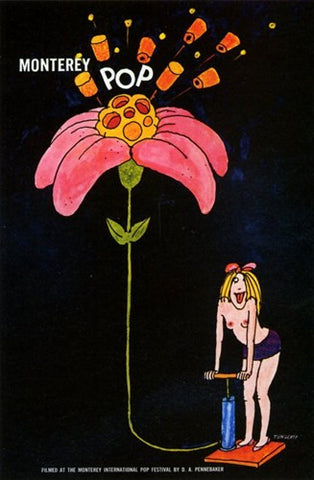 Monterey Pop Movie Poster Print