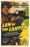 Law of the Canyon Movie Poster Print