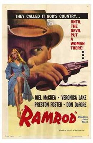 Ramrod Movie Poster Print