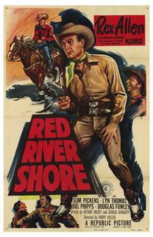 Red River Shore Movie Poster Print