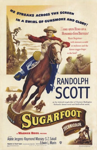 Sugarfoot Movie Poster Print