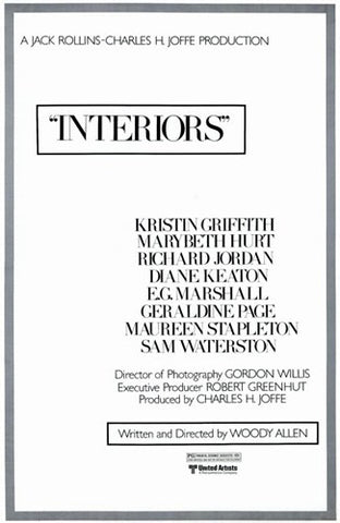 Interiors Movie Poster Print