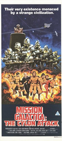 Mission Galactica: The Cyclon Attack Movie Poster Print
