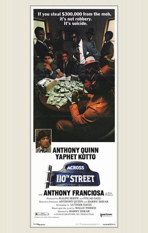 Across 110Th Street Movie Poster Print