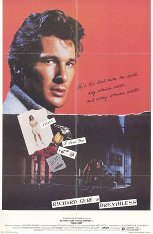 Breathless Movie Poster Print
