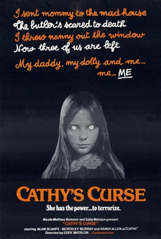 Cathy's Curse Movie Poster Print