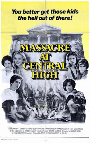 Massacre At Central High Movie Poster Print