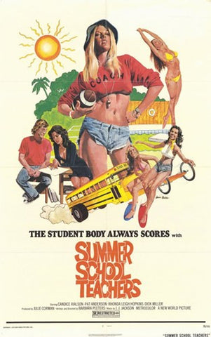 Summer School Teachers Movie Poster Print