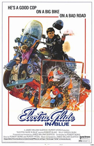Electra Glide in Blue Movie Poster Print