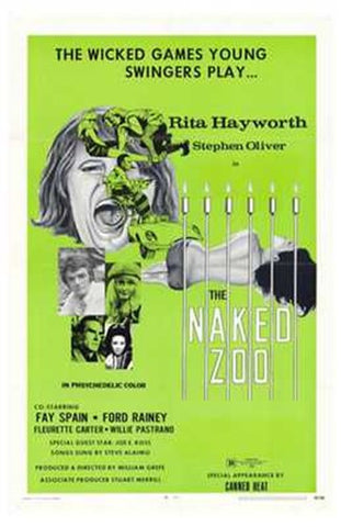 Naked Zoo Movie Poster Print