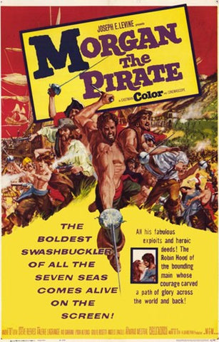 Morgan the Pirate Movie Poster Print
