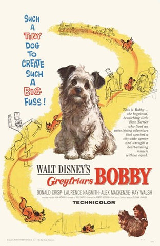 Greyfriars Bobby Movie Poster Print