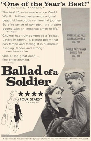 Ballad of a Soldier Movie Poster Print