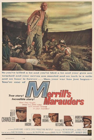 Merrill's Marauders Movie Poster Print