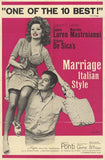 Marriage Italian Style Movie Poster Print