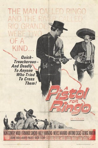 Pistol for Ringo  a Movie Poster Print