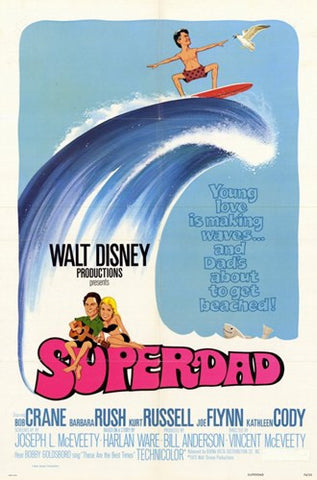 Superdad Movie Poster Print