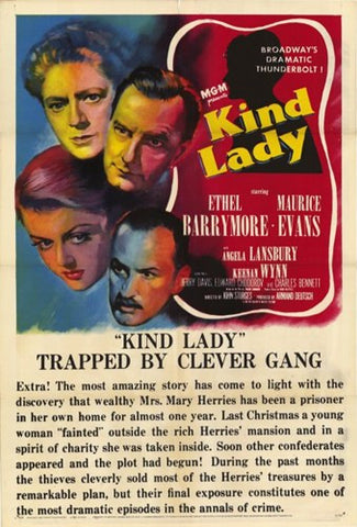 Kind Lady Movie Poster Print