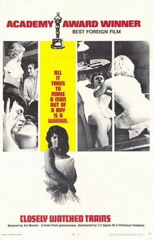 Closely Watched Trains Movie Poster Print