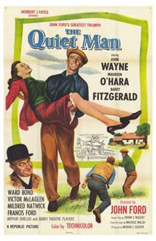 The Quiet Man Movie Poster Print