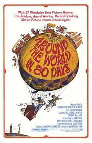 Around the World in 80 Days Movie Poster Print