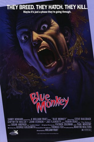 Blue Monkey Movie Poster Print
