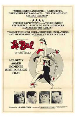 Le Bal Movie Poster Print