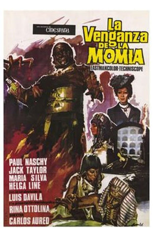 Mummy's Revenge Movie Poster Print
