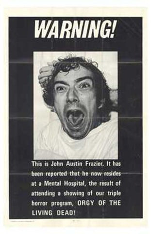 Orgy of the Living Dead Movie Poster Print