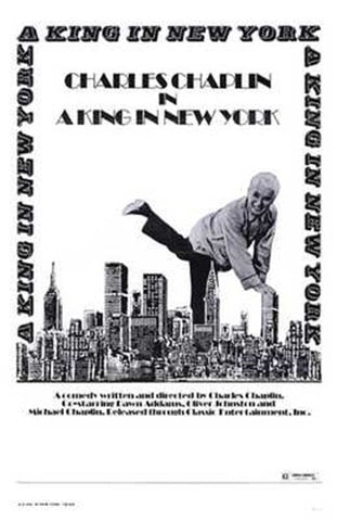 A King in New York Movie Poster Print