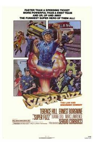 Super Fuzz Movie Poster Print
