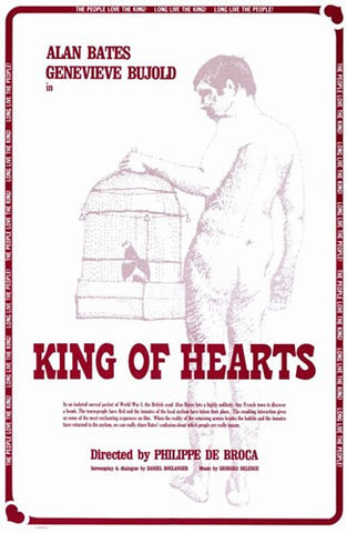 King of Hearts Movie Poster Print