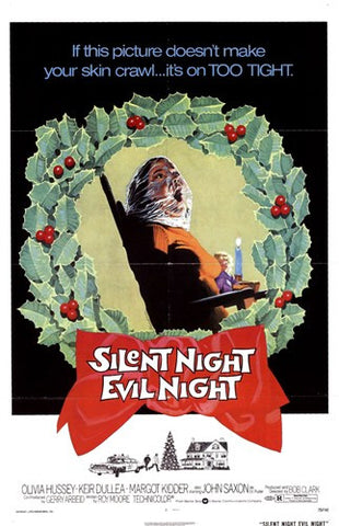 Silent Night Evil Night Movie Poster Print