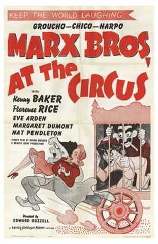 At the Circus Movie Poster Print