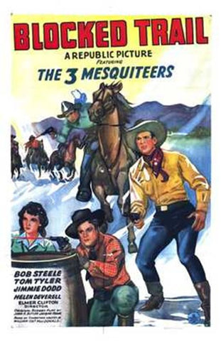 Blocked Trail Movie Poster Print