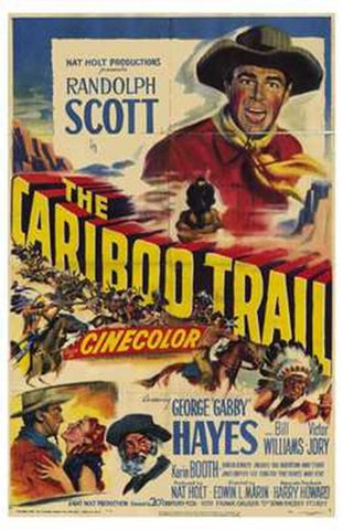 Cariboo Trail Movie Poster Print