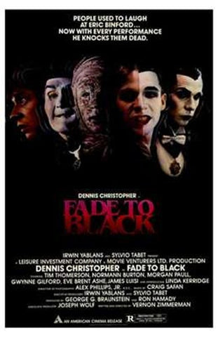 Fade to Black Movie Poster Print