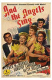 and the Angels Sing Movie Poster Print