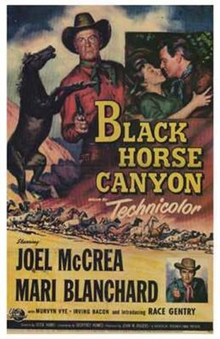 Black Horse Canyon Movie Poster Print