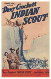 Davy Crockett  Indian Scout Movie Poster Print
