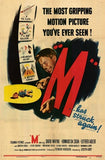 M Movie Poster Print