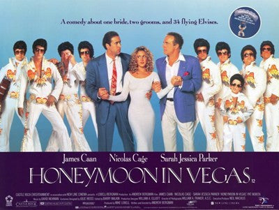 Honeymoon in Vegas Movie Poster Print