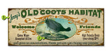 Old Coot's Habitat Wood 17x44