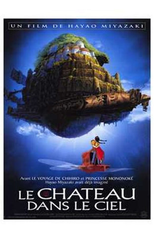 Laputa: Castle in the Sky Movie Poster Print