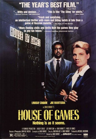 House of Games Movie Poster Print